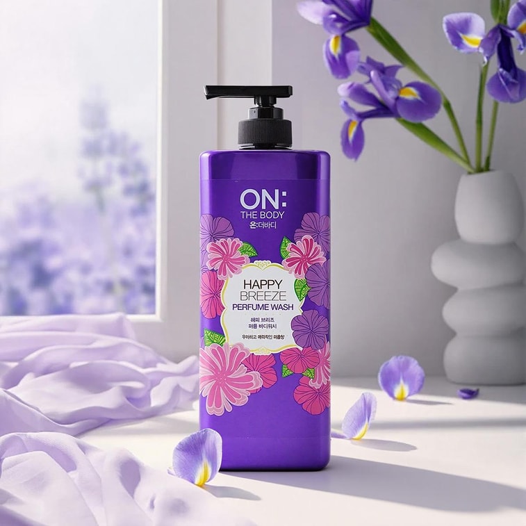 韩国LG ON THE BODY安宝迪 香水沐浴露 24h持久留香 900g #浪漫邂逅